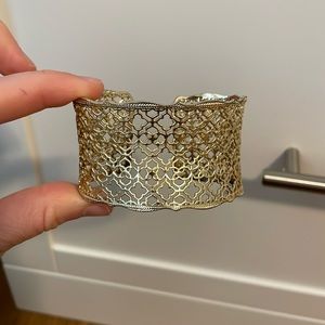 Golden Kendra Scott cuff